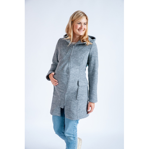 Vienna Boiled Wool Babywearing Coat without inserts