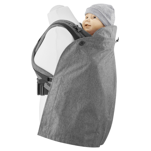 Rain Babywearing Cover Shelter ice-grey