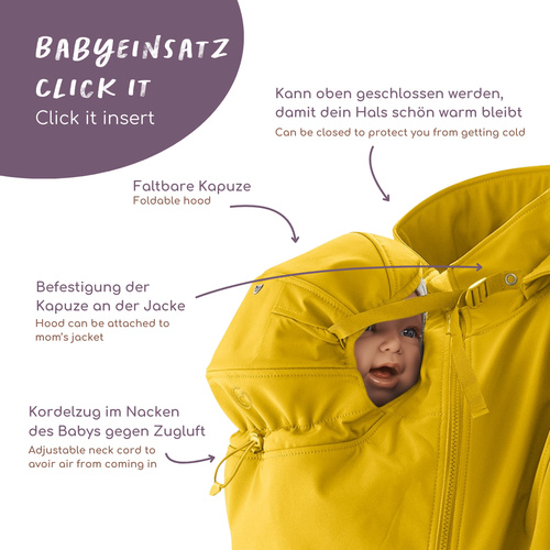 Softshell Babywearing Jacket Allrounder