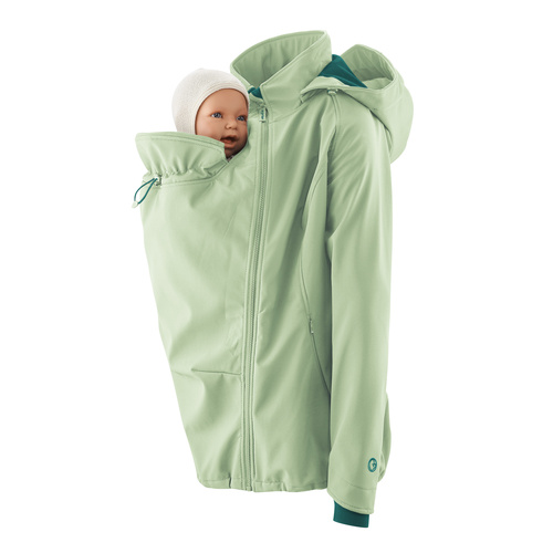 Softshell Babywearing Jacket Allrounder mint L